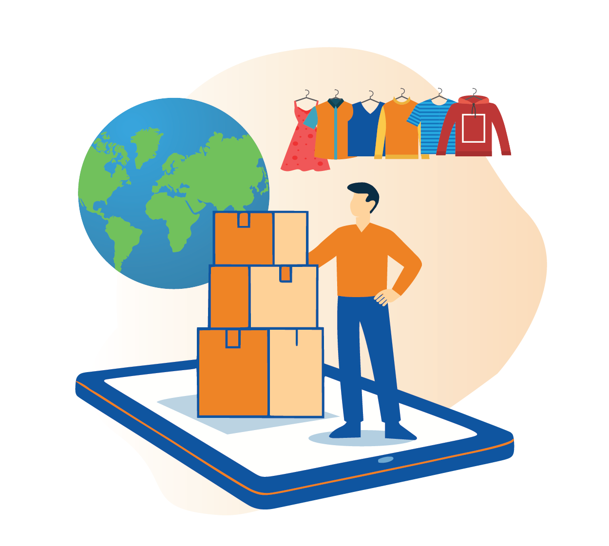 Start of our journey illustration